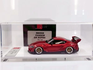 Make Up Eidolon 1:43 Pandem Toyota GR Supra(A90) Ver. 1.0 Candy Red(RB006B)LE 50 - Picture 1 of 8
