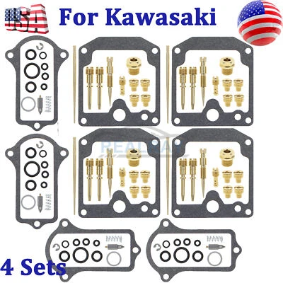 Kit de reparación de carburador de reconstrucción para Kawasaki junta de chorro KZ900 KZ 900 900B LTD Foto 1 de 4