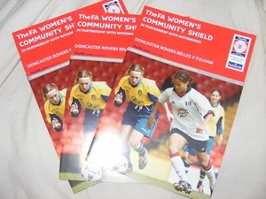 2003 DONCASTER BELLES V FULHAM WOMENS COMMUNITY SHIELD @ MANSFIELD - Picture 1 of 1