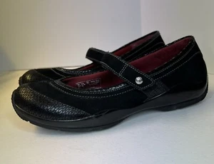 Ariat Women’s Shoe ATS Size 8.5B Black Suede Mary Jane Driving Flat Style 21252 - Picture 1 of 14