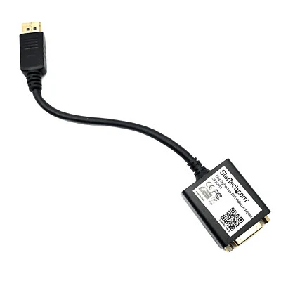 NEU Echtes StarTech DisplayPort Zu DVI Für Alienware Aurora R7 Gaming Desktop - Bild 1 von 4