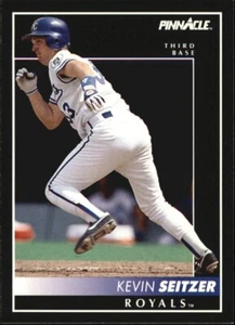 1992 Pinnacle Kevin Seitzer Kansas City Royals Card # 11 MINT condition - Picture 1 of 2