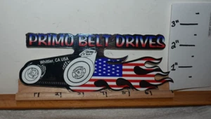 Racing contingency stickers decals Primo Belt Drive from NHRA /AHDRA /NASCAR  H1 - Picture 1 of 1