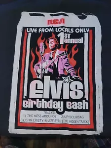 Vintage Elvis Presley birthday bash concert shirt early 2000's new old stock - Picture 1 of 4