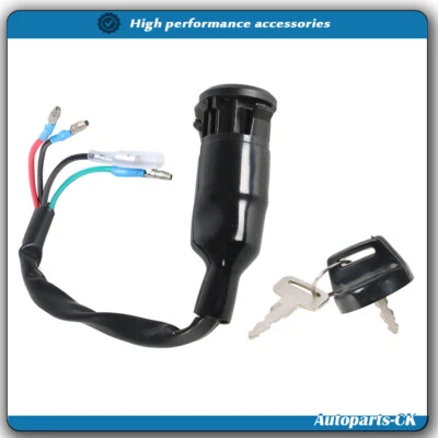 For Honda FourTrax 200 TRX200SX 2x4 1986-1987 ATV Ignition Key Switch Foto 1 de 4