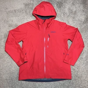 NWOT Patagonia Gore-Tex Plus Red Jacket Men’s Large Winter Rain Snow Paclite - Picture 1 of 19