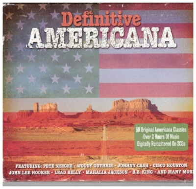 DEFINITIVE AMERICANA - 50 AMERICANA CLASSICS - VARIOUS ARTISTS  - DOUBLE CD - Image 1 of 2