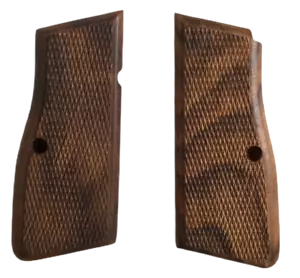WWI WWII German Browning Hi-Power 9MM Pistol Grips - Foto 1 di 5
