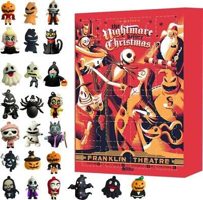 2025 Halloween Advent Calendar Halloween Countdown Schedule 24 Days Toy Gifts - Image 1 of 4