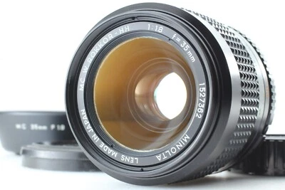 "NEAR MINT - " Minolta MC W.Rokkor-HH 35mm f/1.8 Wide Angle MF Lens From JAPAN - Image 1 of 4