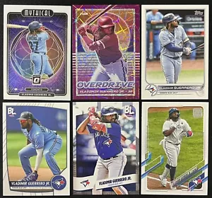 6 Karten Baseball Lot Vladimir Guerrero Jr Toronto Blue Jays Insert, Topps & mehr - Bild 1 von 6