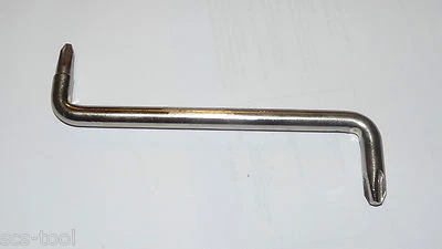 Nuevo Klein Vaco P-340 #3 y #4 Phillips Destornillador Desplazado Cromado Foto 1 de 4