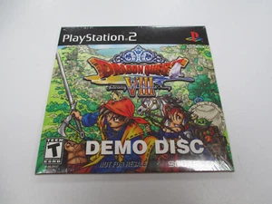 Disco de demostración de promoción de Dragon Quest VIII Journey of the Cursed King Playstation 2 PS2 - Imagen 1 de 2