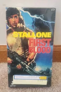 Rambo First Blood VHS Video Tape New 1990 Sealed Carolco Rare Copy Stallone - Picture 1 of 6