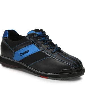 MENS DEXTER SST8 PRO INTERCHANGABLE BOWLING SHOE BLUE/BLACK SIZE 13 NICE PRICE - Picture 1 of 8