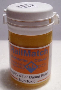 RailMatch 2304 BR Frühwarntafel gelb (Originalfarbe) Acryl 18ml Topf - Bild 1 von 10
