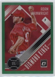 2018 Panini Donruss Optic Diamond Kings Green Prizm /5 Adam Wainwright #30 - Picture 1 of 3