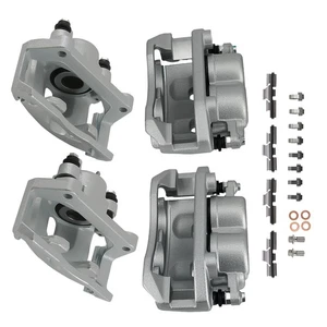 Brake Caliper Set w/Brackets for Dodge Ram 1500 2009-2010 Front Rear Complete - Picture 1 of 12