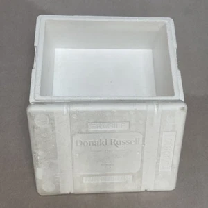 36 Litre POLYSTYRENE COOL BOX FROZEN FOOD, FISH, REPTILES - Thick Walls - Picture 1 of 4