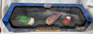 Hot Wheels Cool Classics Drive In Series 4  '49 Merc '50 Buick '32 Ford Box Set - Picture 1 of 6