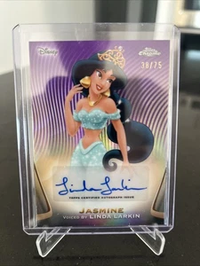 2025 Topps Chrome Disney - Princess Jasmine - AA-LL AUTO Purple /75 SSP (AU) - Bild 1 von 4