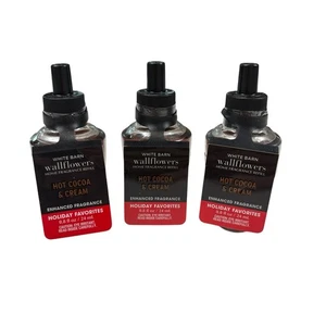 3 - Bath & Body Works Hot Cocoa & Cream Home Fragrance Wallflowers Refills Bulb - Picture 1 of 4