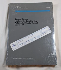 Mercedes Benz Scheckheft Heizung, Klimaanlage Klimabedienteil Modell 107 - Bild 1 von 2