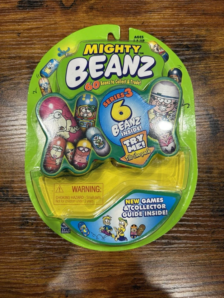 Mighty Beanz Series 3 Six Pack 131 Fisherman Bean