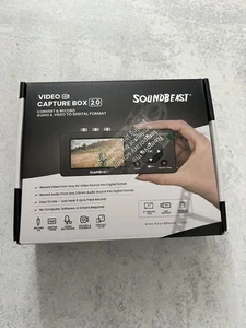 SoundBeast Video Audio Capture Box 2.0 VCR, VHS, AV, RCA To Digital With Remote - Picture 1 of 5