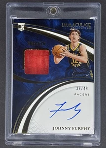 2024-25 Immaculate Johnny Furphy Rookie Sneaker Patch Auto /49 RPA Shoe Swatch - Bild 1 von 6