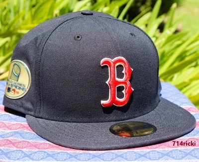 2018 MLB World Series Champions Boston Red Sox gorra ajustada New Era 59FIFTY Foto 1 de 4