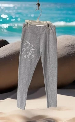 GUESS Gris Logo Lateral Niñas Elastizado Leggings Pantalones Niños Jóvenes Talla M 10-12 Foto 1 de 4