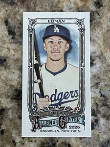 Allen & Ginter Tommy Edman Mitchell & Ness Mini #203 Los Angeles Dodgers 2025 - Imagen 1 de 2