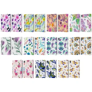 OFFICIAL HAROULITA CUTE FLOWER PATTERN LEATHER BOOK WALLET CASE FOR APPLE iPAD - Picture 1 of 14