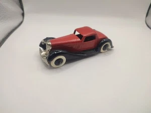 Dinky Toys No.36B Bentley (4th Type Chassis) Red/Black Restored - Picture 1 of 9