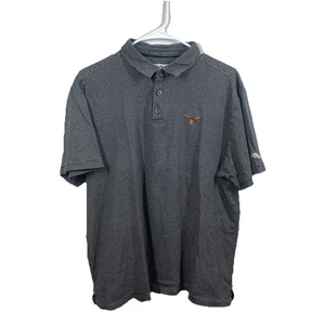 Tommy Bahama Texas Longhorn Poloshirt Herren L schwarz NCAA Football Golf 100 Baumwolle - Bild 1 von 19