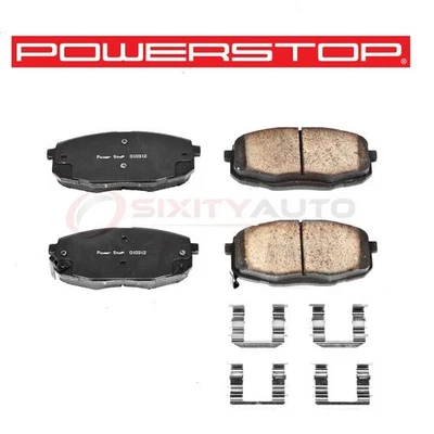 PowerStop Front Disc Brake Pad & Hardware Kit for 2010-2013 Kia Forte Koup - ke - Imagem 1 de 4