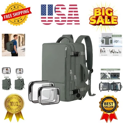 Mochila de Viaje Extra Grande para Mujer como Persona Artículo Aprobado por Vuelo, Coche 40L... Foto 1 de 4