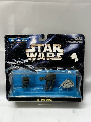 Micro Machines Star Wars IV Probot AT-AT Snowspeeder Galoob 1995 NIP  - Image 1 of 4