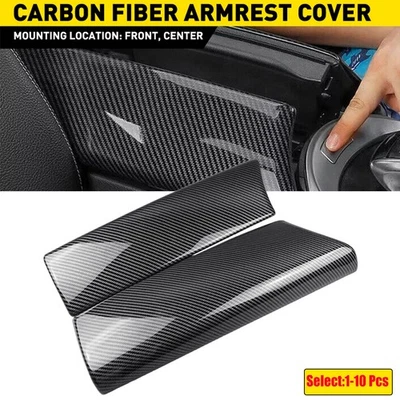 10Pc Center Console Armrest Case Cover Assembly for Mercedes Benz C W205 2015-20 - Imagem 1 de 4