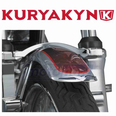 Kuryakyn Front Fender Tip for 1993-2009 Harley Davidson FXDL Dyna Low Rider ff - Image 1 of 4