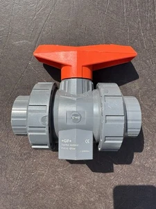George Fiisher 40mm Ball Valve PVC-U GF - Picture 1 of 5