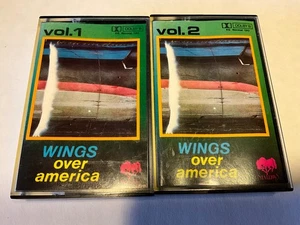 Wings Over America Volumes 1 & 2, cassette tapes - Picture 1 of 8