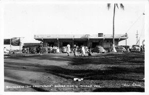 MEXICO RPPC POSTCARD: BALNEARIO LOS COCOTEROS, BARRA NORTE, TUXPAN, VERACRUZ MEX - Picture 1 of 1