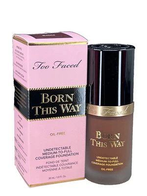 Too Faced ~ Born This Way Medium-to-Full Coverage Foundation ~ SABLE ~ 1 fl oz - Image 1 of 4