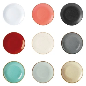 Coupe Plate 18/24/28/30cm Vitrified Porcelain Modern Dining & Tableware Set 6 - Picture 1 of 10