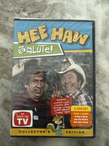 HEE HAW SALUTE!-COLLECTOR'S ED-2016 NTSC 3-DVD SET-FACTORY SEALED NEW - Picture 1 of 2
