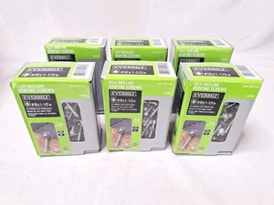 (Set Of 6) Everbilt Self-Drilling Roof Screws w. Neoprene Washer # 10 X 1-1/2 in - Picture 1 of 4