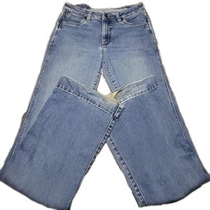 Wrangler Jeans 28x36 Blau Retro High Rise Hose Boot Western Cowboy Rancher - Bild 1 von 7