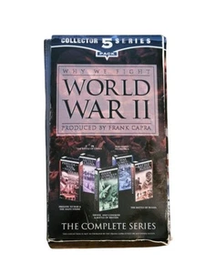 Neu versiegelt 2. Weltkrieg VHS Frank Capra Warum wir kämpfen komplette Serie 5er-Pack - Bild 1 von 5